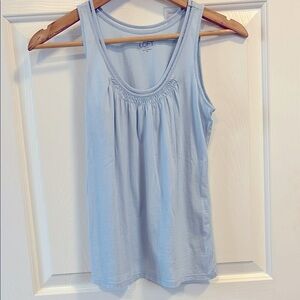 LOFT Light Blue Women's Tank Top
